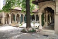 Quadrangle of Biserica MÃÆnÃÆstirii Stavropoleos Stavropoleos Monastery Church, Bucarest